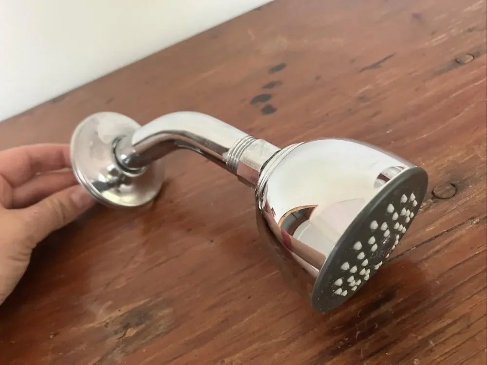 Delta Fundamentals RP38357 2.0 gpm Shiny Chrome Shower Head and 6